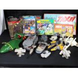 Kenner, Hasbro, Newline Productions and others - Approx 12 Star Wars vehicles by Kenner and Hasbro,