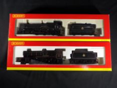 Model Railways - Hornby OO gauge - two steam locomotives both 4-6-0 comprising R2548 a Grange Class