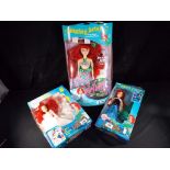 Disneyana - TYCO - a collection of boxed Disney dolls to include Ariel Dressed to Tour the Kingdom