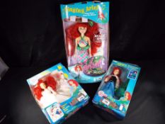 Disneyana - TYCO - a collection of boxed Disney dolls to include Ariel Dressed to Tour the Kingdom
