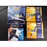 Corgi Aviation - 4 boxed 1:72 and 1:144 scale diecast model military aircraft.