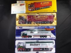 Diecast - Corgi - two boxed 1:50 scale model trucks,