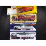 Diecast - Corgi - two boxed 1:50 scale model trucks,