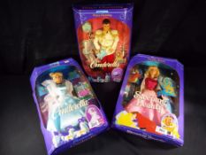 Disneyana - a collection of Disney dolls to include Disney Classics Cinderella by Mattel,