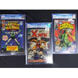 Marvel Comics - three CGC graded comics comprising 4/66 X-Men # 19, 6.