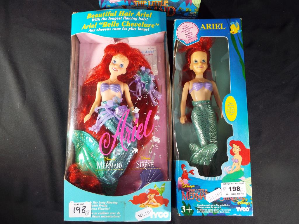 Disneyana - TYCO - a collection of boxed Disney dolls to include Tropical Ariel by Tyco, - Image 3 of 4