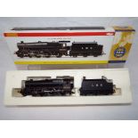 Hornby - an OO gauge model 5MT class 4-6-0 locomotive and tender, op no 5000, Super Detail,