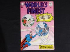 World's Finest Comics - #114 December 1960, DC, cents copy, Captives of the Space Globes,