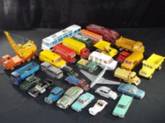 Diecast - Dinky - thirty unboxed diecast vehicles by Dinky Toys, lot includes BBC TV Roving Eye,