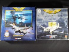 Diecast - Corgi - two 1/44 scale airplanes in original boxes, including 47101 and 47304,