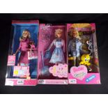 Barbie by Mattel - a collection of three Barbie dolls to include Barbie Hello Kitty Japanese Model