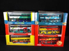 Diecast - Corgi - six diecast buses in original boxes, comprising 43245, 43216, 43225, 43207,