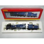 Hornby - an OO gauge model 4-6-2 locomotive and tender,