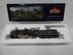 Bachmann Branch Line - an OO gauge 2-6-0 locomotive and tender N class, op no 31862 BR black livery,