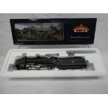 Bachmann Branch Line - an OO gauge 2-6-0 locomotive and tender N class, op no 31862 BR black livery,