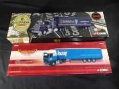 Diecast - Corgi two 1:50 scale trucks, comprising 55801 and CC13812,