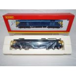 Hornby - an OO scale model Co-Co diesel electric class 50 locomotive, op no D421, DCC Ready,