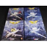 Corgi Aviation - 4 boxed 1:144 scale military diecast model aircraft by Corgi.