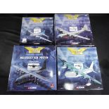 Corgi Aviation - 4 boxed diecast Military aircraft by Corgi in 1:144 scale.