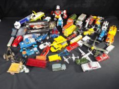 Diecast - Dinky and others - in excess of 40 diecast vehicles to include Dinky 972 Crane,