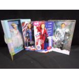 Barbie by Mattel - a collection of four boxed Barbie dolls to include Barbie Go Vote Barbie For