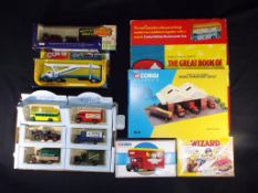 Diecast - Corgi and Days Gone - eight diecast vehicles in original boxes and a model transport