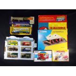 Diecast - Corgi and Days Gone - eight diecast vehicles in original boxes and a model transport