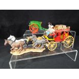 Britains - a Home Farm series diecast tumbrel cart # 4F,