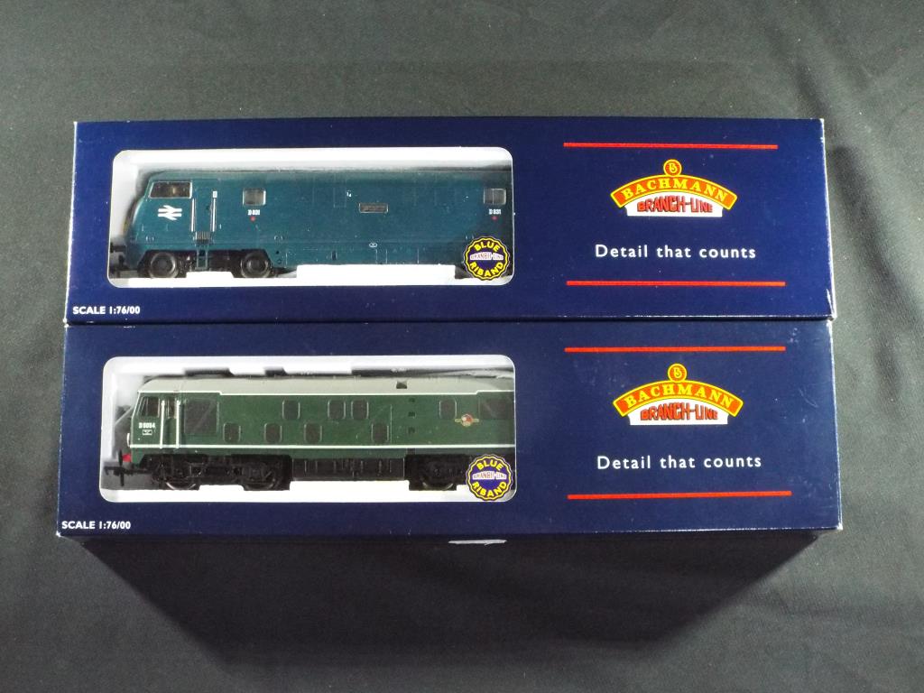 Model Railways - Bachmann OO gauge - two diesel locomotives comprising a Class 24 #32-426 and a