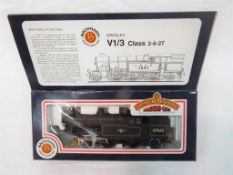 Bachmann Branch-Line - an OO scale model tank locomotive 2-6-2T, op no 67666, BR black livery,