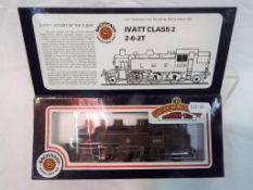 Bachmann Branch-Line - an OO scale model tank locomotive 2-6-2T, op no 41250, BR black lined livery,