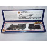 Bachmann - an OO scale model locomotive 4-6-0 class 4 op no 75073, BR black livery, # 31-104,