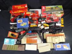 Model Railways - Hornby Dublo - a good mixed lot of scenics and rolling stock to include Marklin