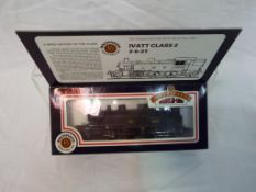 Bachmann Branch-Line - an OO scale model tank locomotive 2-6-2T, op no 41202, BR black lined livery,