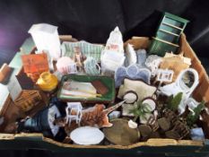 Dolls House Accessories - a collection of in excess of 25 good quality dolls house accessories to