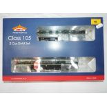 Bachmann Car Set - an OO scale boxed set comprising 2 car DMU set class 105,