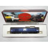 Hornby Top Link - an OO scale model Co-Co class 58 diesel electric locomotive, Mainline blue livery,