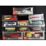 Corgi Original Omnibus - 14 diecast scale model buses comprising eight single packs and three