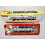 Hornby - an OO gauge model Class 91 locomotive, East Coast livery, op no 91120, DCC Ready # R 3365,