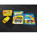 Diecast - Corgi - three diecast vehicles in original boxes, including VW 1300 Police Car,