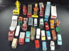 Diecast - Dinky - thirty unboxed diecast vehicles by Dinky Toys, lot includes 986 Low Loader,