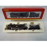 Hornby - an OO scale model 4-6-2 Merchant Navy class locomotive and tender,