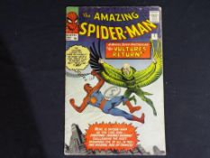 The Amazing Spider-Man #7 - 1963, Marvel Comics, pence copy, The Vulture's Return,