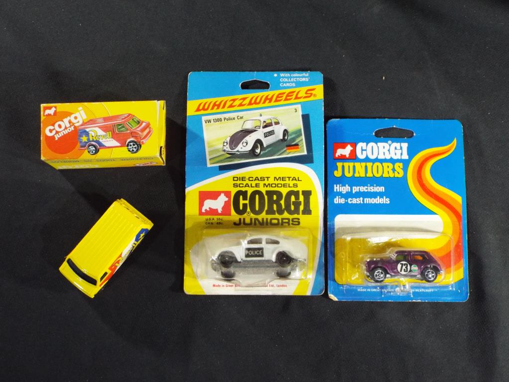 Diecast - Corgi - three diecast vehicles in original boxes, including VW 1300 Police Car, - Image 2 of 2