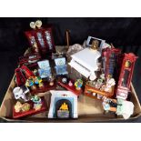 Dolls House Accessories - a collection in excess of twenty of good quality dolls House accessories