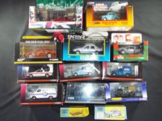 Diecast - Corgi, Vanguards - thirteen boxed diecast 1:43 model vehicles,