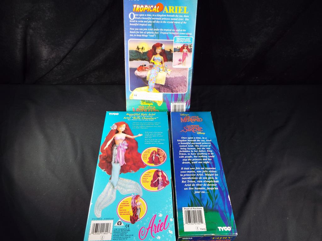 Disneyana - TYCO - a collection of boxed Disney dolls to include Tropical Ariel by Tyco, - Image 4 of 4