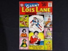 Superman's Girlfriend Lois Lane - Giant Lois Lane Annual #1, June 1962, DC, cents copy,