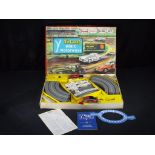 Slot Cars - Minic - a boxed Minic Motorway racing set, include track, instructions, leaflets,