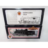 Bachmann Branch-Line - an OO scale model tank locomotive 2-6-2T, op no 1206, LMS black livery,